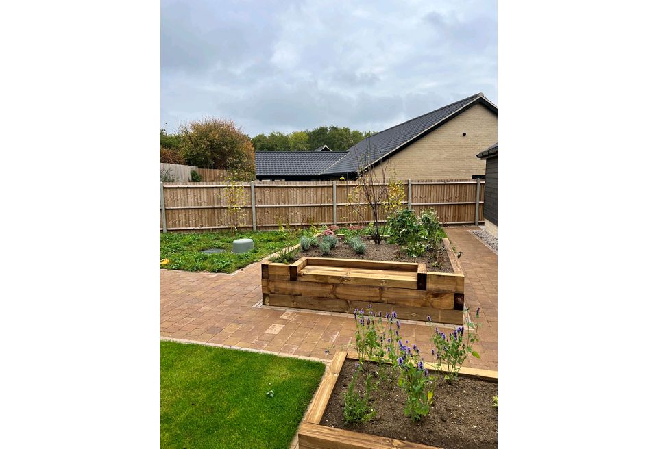 Accessible Nature Garden, Diss - Accessible Nature Design - Inset Seating