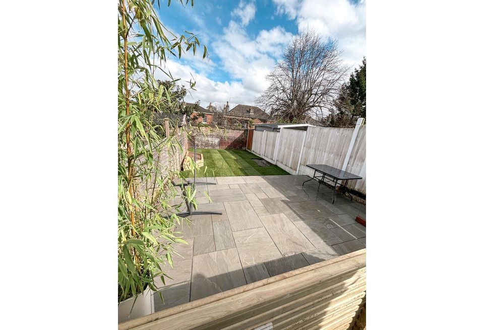 Narrow Rear Garden, Norwich - Narrow Rear Garden - Completed